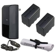 Sony PXW-Z150 Intelligent Batteries (2 Units) + AC/DC Travel Charger +, 상세내용참조