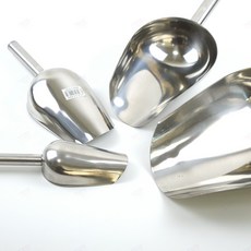 사료스쿱 스텐삽 스푼 수저 고양이모래 제빙기 얼음삽 다용도, 8인치, 1개