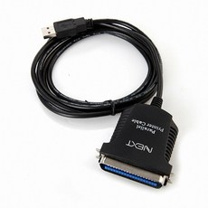 넥스트 이지넷유비쿼터스 USB to 페러럴 프린터 케이블