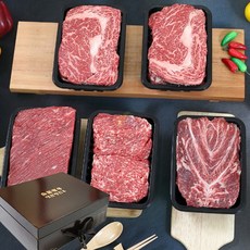 설날 명절 대관령한우 소고기선물세트 프리미엄 4호 (2KG) 거래처선물 어린이집설선물 어르신 대량주문 부모님선물 회사단체선물