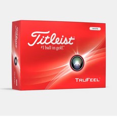 2024 타이틀리스트 TruFeel 골프볼 2피스 12알 [아쿠쉬네트코리아정품], 옐로우, 1개, 12개입 - 타이틀리스트골프공2피스