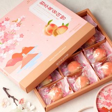 [오븐] 원주복숭아빵 12개입 (30g X 12개) X 3세트, 복숭아빵 12개입 X 3세트