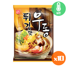 한성기업 튀김맛 우동 (1인분) 212g x 10봉, 211.5g, 10개