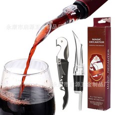 파티 혼술 족 와인 에어레이터 디캔더 에어레이션 브리딩 소주 필수품, 사진참조, 에어레이터+오프너