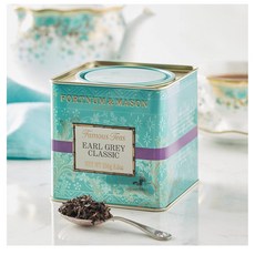 포트넘 앤 메이슨 틴 얼 그레이 클래식 250g Fortnum & Mason Earl Grey Classic Loose Leaf Caddy, 1개, 1개