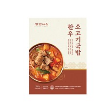 삼원가든 한우소고기국밥 700g x 7팩, 7개