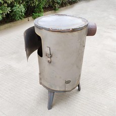 펠렛난로 철재 따뜻한바람 다용도 화로 양, T01-D59-70CM고직경 36CM플랫헤드/개