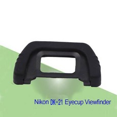 DK-21 검정색 고무 아이 컵 뷰 파인더 접안 렌즈 NIKON 카메라 DSLR D40 D3, 상세내용참조