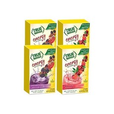 트루시트러스 TRUE CITRUS 트루 레몬 에너지 드링크 와일드 체리 크랜 크랜베리 블랙베리 6 카운트4개들이 팩 164479, 트루시트러스 트루 레몬 (에너지 드링크) 와일드 체리