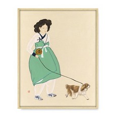산책4 함보경 작가, 원목／203x254mm