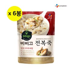 비비고 전복죽, 420g, 6개