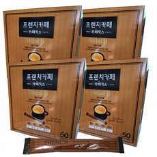 프렌치카페 아라비카 골드라벨 커피믹스 200T (50TX4개), 10.7g, 50개입, 4개