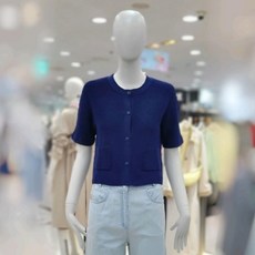  씨씨콜렉트 하프슬리브 크롭 카디건(C222KSL037/네이비)(3032744) 백화점 