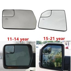 디지털룸미러 사이드미러 자동차 가열 백미러 유리 렌즈 포드 F150 F-150 픽업 2011-2014-2015 -2021 부품 번호 BL3Z17K707E, 1개, 1) 1pcs 11-14 year L