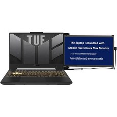 ASUS TUF Gaming F15 Entertainment 노트북Intel i512500H 12Core 16GB RAM 2x512GB PCIe SSD RAID 01TB GeF, 64GB RAM|2x2TB SSD_Win11H - i512500