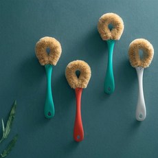 리틀트윙클 야자수 브러쉬 천연 세척솔, 1개, 화이트