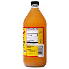 브래그 로우 언필터드 사과 식초 언패스츄라이즈드, 946ml, 1개 - 이미지 2