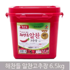 해찬들 태양초 알찬 고추장 6.5kg, 2개