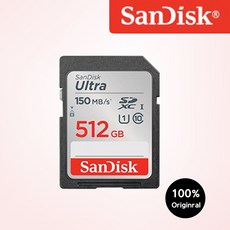 샌디스크코리아 공식인증정품 SD메모리카드 SDXC ULTRA 울트라 DUNC 512GB