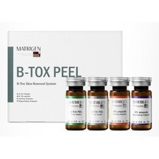 [B-TOX PEEL] 메트리젠 비톡스 필 앰플 세트, 1세트