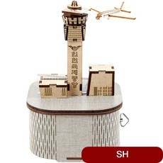 오르골 목재 입체퍼즐 - 영공방 인천국제공항 만들기 유아동 완구 3D 종이 uuwn, 상세페이지참조(), 상세페이지참조()