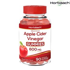 호바흐 애플사이다 식초 구미 600mg 90정 미국직구, 1병, 90캡슐