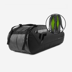 테크니화이버 2024 투어 앤듀란스 울트라 블랙 12R 2단 테니스 가방