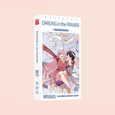 해외 1660 개상자 FRANXX 엽서의 달링 애니메이션 엽서 메시지 카드 기프트 카드 PROD2410109418, One Color_One Size, One Color_One Size, One Color