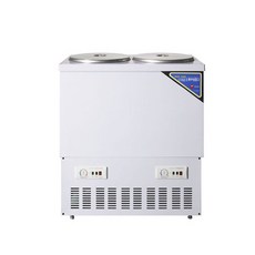 업소용 육수냉장고 직냉식 3말쌍통 칼라 UDS-322RAR