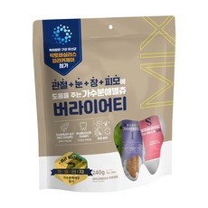 닥터케어누트 가수분해 강아지기능성간식 덴탈껌 별츄 구강 유산균, 1개, 240g, 혼합맛(관절/눈/장/피모)