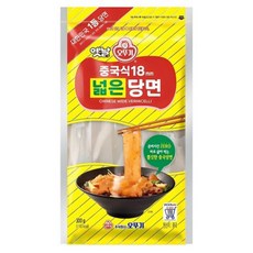 오뚜기 중국식18mm 넓은당면, 600g, 1개
