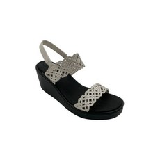 스케쳐스 스캘럽 라인스톤 Wedges 쎄씨 Dayz 화이트 475152