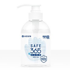 해피홈 세이프365 순한저자극 손소독제 겔타입 젤 레몬향 500ml 살균 손소독, 1개, 단품
