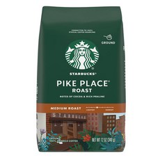 스타벅스 Pike Place Roast Medium Roast Ground 12oz