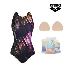 아레나 아가트 원피스 U백 브라컵 포함