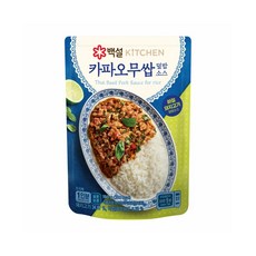 CJ 백설 카파오무쌉 덮밥소스 150g...