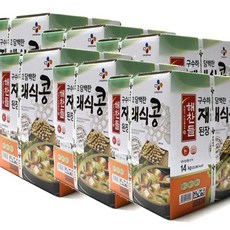 CJ 해찬들 구수하고 담백한 재래식콩된장, 14kg, 6개