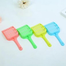삽 폐기물 스쿠퍼 플라스틱 고양이 배변 애완 동물 관리 모래 개, 1개