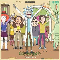 Rick And Morty Season 5 2021 Wall Calendar: Official TV show 2021 Calendar Paperback, Independently Published
