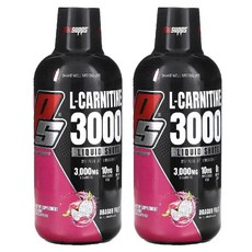 엘카르니틴 L카르니틴 L-Carnitine 엘카르티닌 3000 액상 용과 473ml 2병, 2개