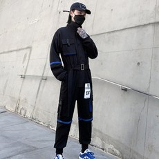 22ss남자데님점프수트
