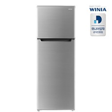 위니아 일반형 냉장고 소형 182L 방문설치, 실버, WWRB181EEMWSO(A)