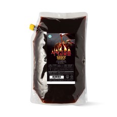 아이엠소스 시카고숯불소스-1kg 숯불맛 진한 고기 찍먹 매운 국수 디핑 (당일발송보장), 1kg, 1개