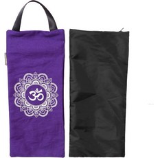 요가 샌드백 웨이트 및 저항 트레이닝을 위한 면 미충전 사이즈 7.5 X 17, Purple, 1개