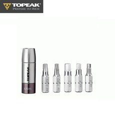 TOPEAK 토픽 공구 Nano Torqbox 4 나노 토크박스 휴대용 육각 토크 렌치 자전거 정비 용품 4nm 토크 비트, 1개