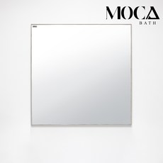 모카바스 욕실용 거울 모음, 심플아이보리 욕실거울(800X800)