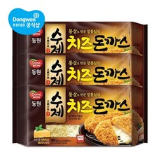 [KT알파쇼핑][동원] 수제치즈돈까스 480g X3봉 /냉동간식/즉석, 3개