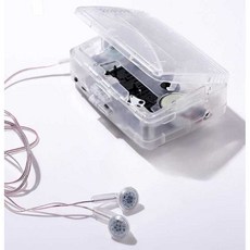 테이프 플레이어 워크맨 투명 휴대용 카세트 테잎, C형