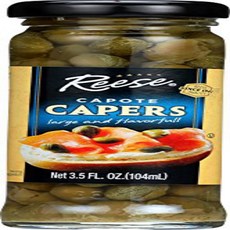 Reese Capote Capers 3.5-Ounces (Pack of 12) 리즈 카포티 케이퍼 3.5온스(12팩), 1개, 2.98kg, Capote, 3.5 Ounce