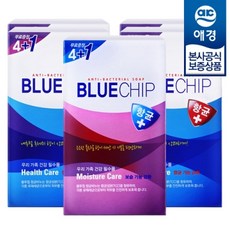 애경 블루칩 세안 비누 100g 5개입 x5개 (총25개), 모이스처 비누 100g 5개입 x5개